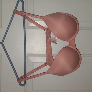 34D Pink Victoria's Secret Wear Everywhere pushup bra - Happy to bundle!!!